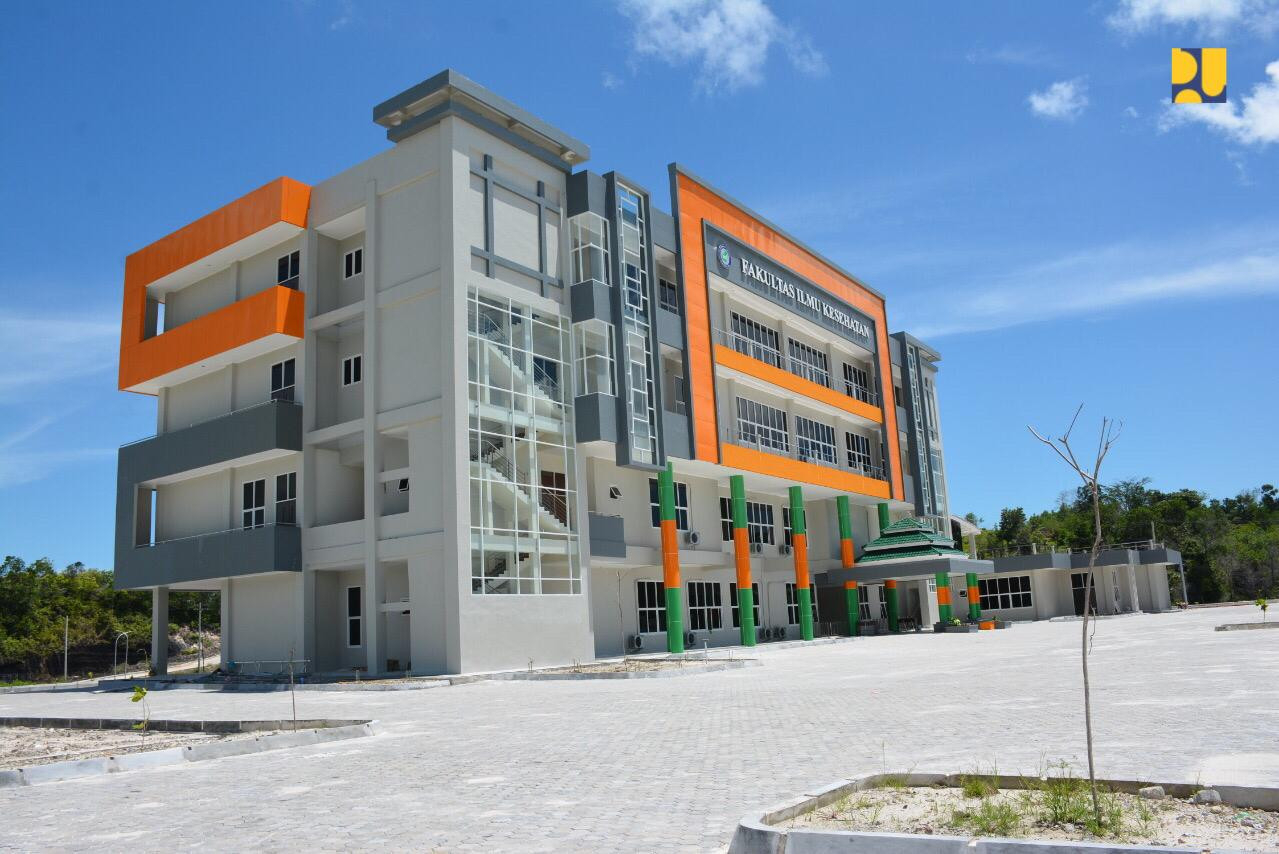 Dukung Pengembangan SDM Kaltara, Kementerian PUPR Selesaikan Gedung Kuliah Universitas Borneo Tarakan