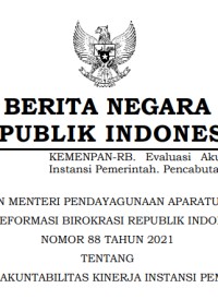 Peraturan Menteri Pendayagunaan Aparatur Negara Dan Reformasi Birokrasi Republik Indonesia Nomor 88 Tahun 2021 Tentang Evaluasi Akuntabilitas Kinerja Instansi Pemerintah.png